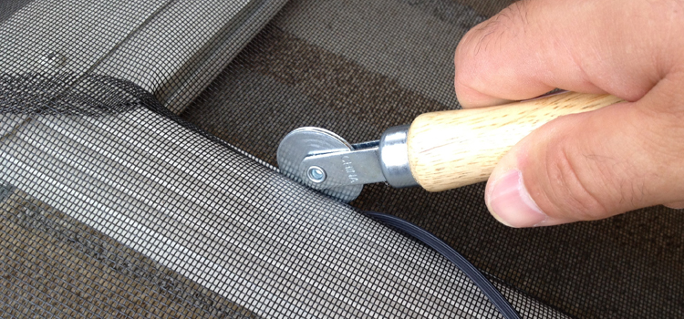 metal screen door repair in Hercules