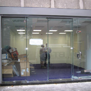 shop front door repair Hercules